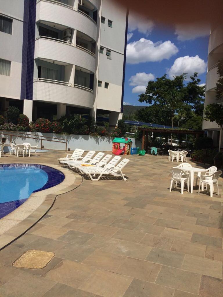 Aguas Da Serra- Rio Quente-Go Apto 2 Qtos Particular- Luaran gambar
